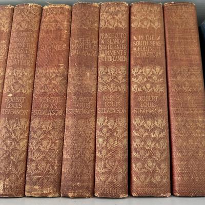 Robert Louis Stevenson Antique Books (LR-DZ)