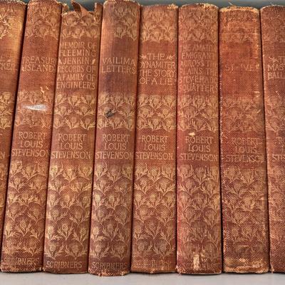 Robert Louis Stevenson Antique Books (LR-DZ)