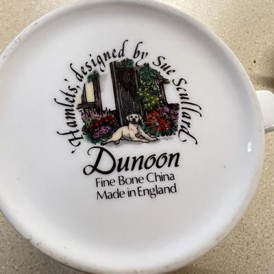 Porcelain China Kitchen Lot - Dunoon Hamlets Mugs, Shafford