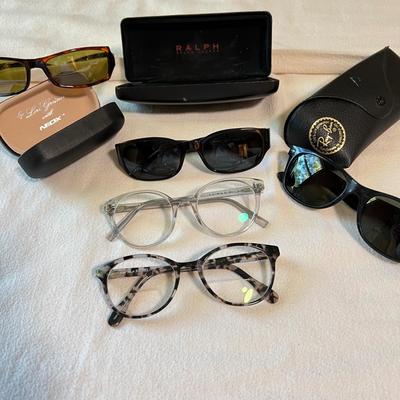 Sunglasses Frames Lot - Ray Ban, Ralph Lauren, Warby Parker, Rachel Zoe, Lori Greiner