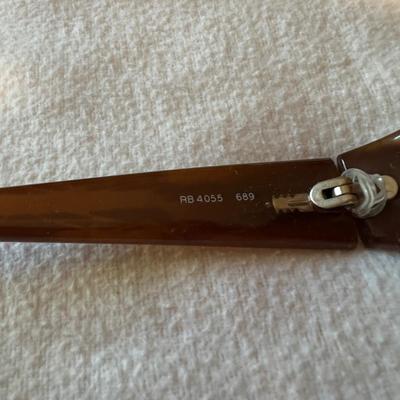 2 Pairs Ray Ban Sunglasses - Brown are Prescription