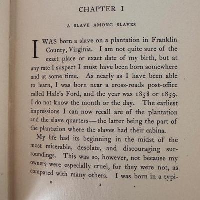 “Up From Slavery” by Booker Washington (LR-DZ)