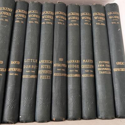Dickens’ Works Book Collection (LR-DZ)