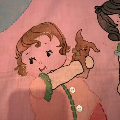 Antique Vintage Embroidered Linens Lot