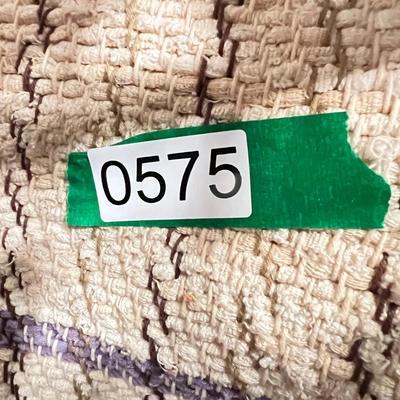 Lot of 8 Vintage Woven Rag Rugs Various Sizes