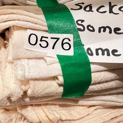Big Lot Antique Vintage Feed Sacks Cloth Bags