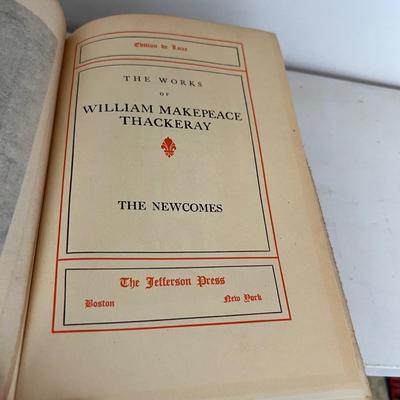 Edition de Luxe - Works of Thackeray Vol. I - IX (LR-RG)