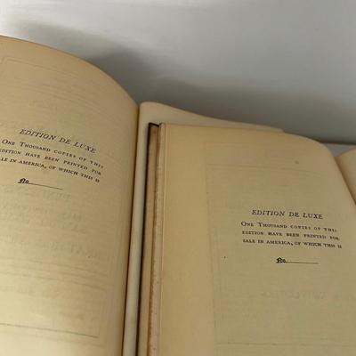 Edition de Luxe - Works of Thackeray Vol. I - IX (LR-RG)