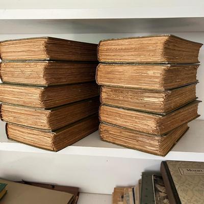 Edition de Luxe - Works of Thackeray Vol. I - IX (LR-RG)