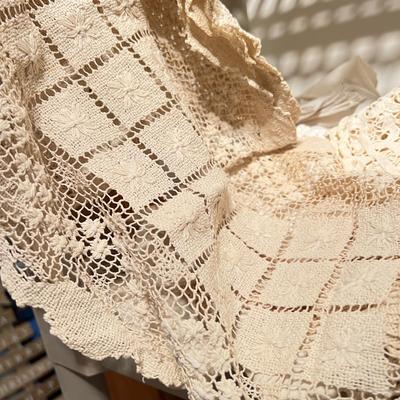 Big Lot Lace, Tattering, Linens