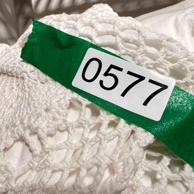 Big Lot Lace, Tattering, Linens