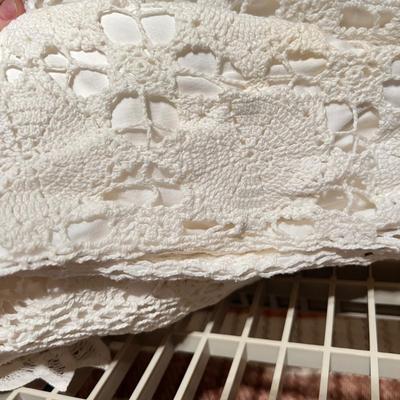 Big Lot Lace, Tattering, Linens
