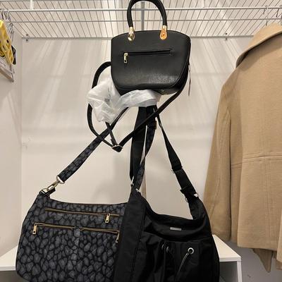 Lot 3 Purses - Baggallini, Travelon, NWT K. Carroll
