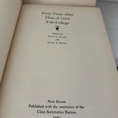Yale Memorabilia from 1920’s-1940’s (LR-RG)
