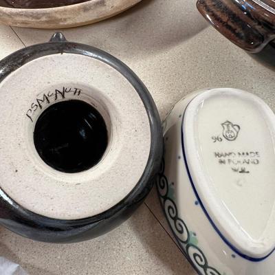 Big Lot Kitchen Pottery Ceramics - Some SIgned
