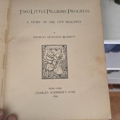 Antique Books in Various Shades of Blue and Green (LR-DZ)