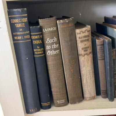 Antique Books in Various Shades of Blue and Green (LR-DZ)