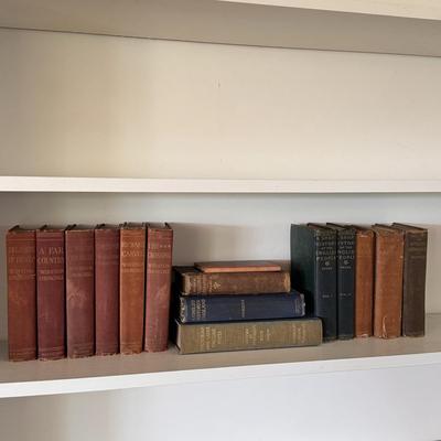 Winston Churchill Set and Other English Literature (LR-DZ)