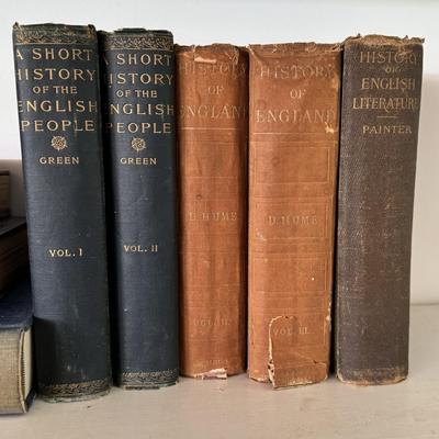 Winston Churchill Set and Other English Literature (LR-DZ)