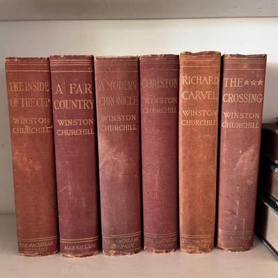 Winston Churchill Set and Other English Literature (LR-DZ)