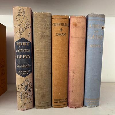 Colorful Books From 1920’s-1960’s (LR-RG)