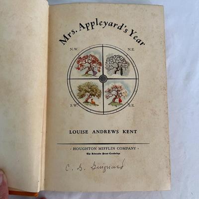 Colorful Books From 1920’s-1960’s (LR-RG)