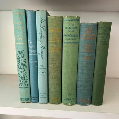 Colorful Books From 1920’s-1960’s (LR-RG)