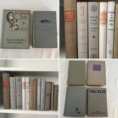 A Dozen Books in Shades of Gray (LR-RG)