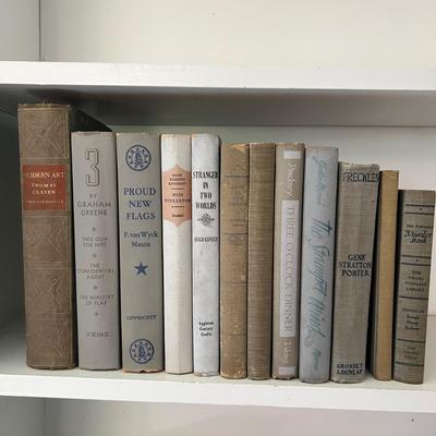 A Dozen Books in Shades of Gray (LR-RG)