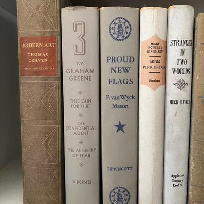 A Dozen Books in Shades of Gray (LR-RG)