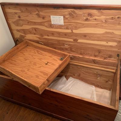 Hand Constructed Cedar Chest