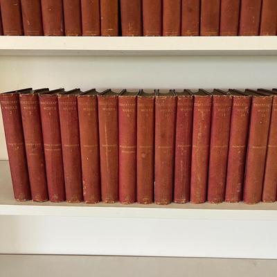 Dickens Plus Thackeray’s Works - Two large Volumes Sets (LR-RG)