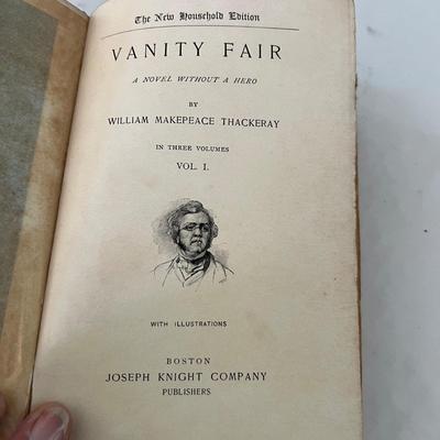 Dickens Plus Thackeray’s Works - Two large Volumes Sets (LR-RG)