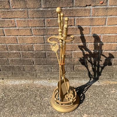 Brass Fireplace Accessories (B1-DZ)