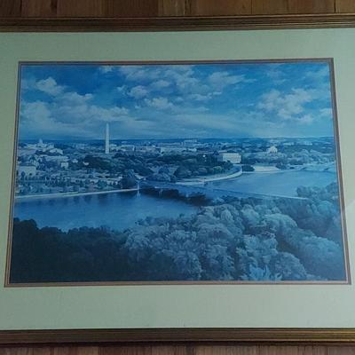 Large Framed Print of Washington DC and More (P-BBL)