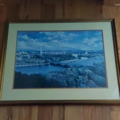 Large Framed Print of Washington DC and More (P-BBL)