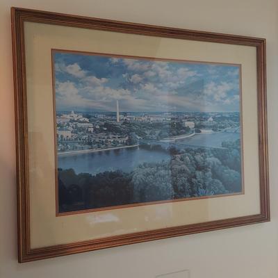Large Framed Print of Washington DC and More (P-BBL)