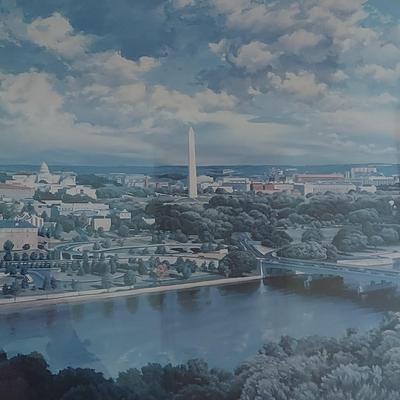 Large Framed Print of Washington DC and More (P-BBL)