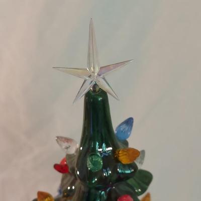 Vintage Lit Ceramic Christmas Tree (P-BBL)