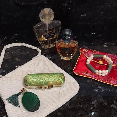 Shalimar Perfume Bottles and More Vanity Items (PB-BBL)