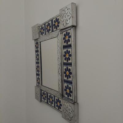 Mexican Folk Art Style Mirror (PB-BBL)