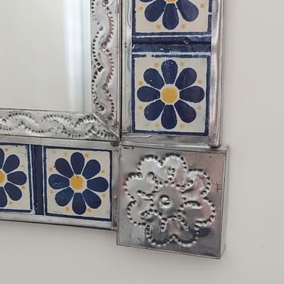 Mexican Folk Art Style Mirror (PB-BBL)