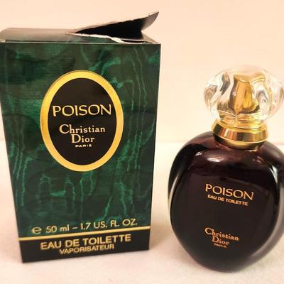 Lot #348 Vintage Christian Dior Poison Perfume