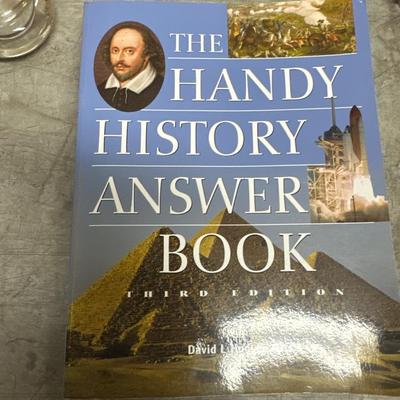 The Handy History Answer Book by David Hudson jr.