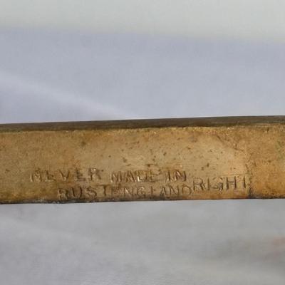 Antique horse bit, spurs, and stirrups (PB-DZ)