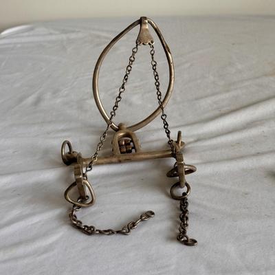 Antique horse bit, spurs, and stirrups (PB-DZ)
