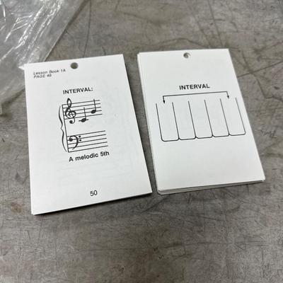 Piano flash cards