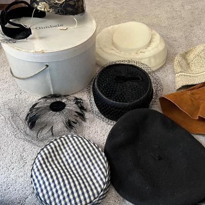 Lot of 9 Vintage Hats