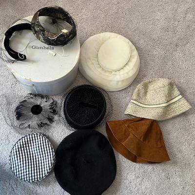 Lot of 9 Vintage Hats