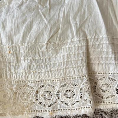 Antique Christening Gown + Collars
